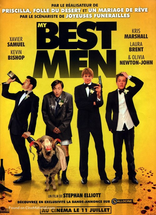 A Few Best Men - French Movie Poster