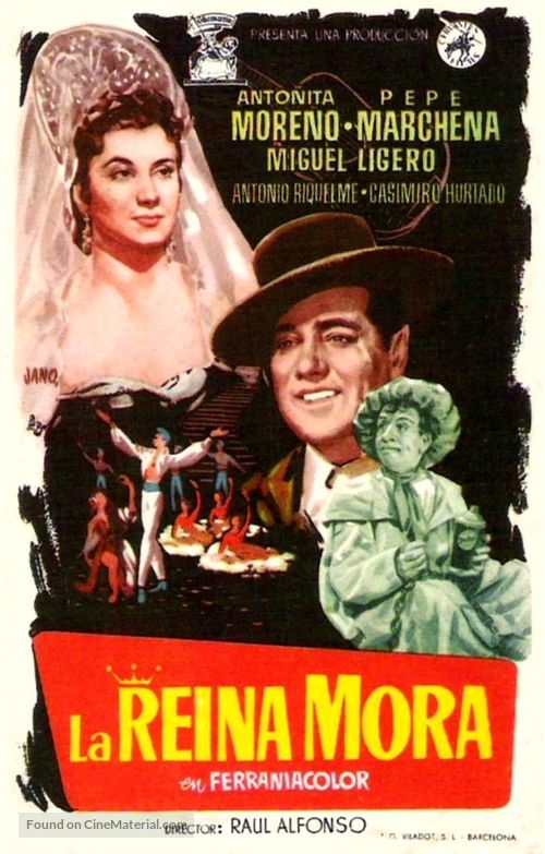 La reina mora - Spanish Movie Poster