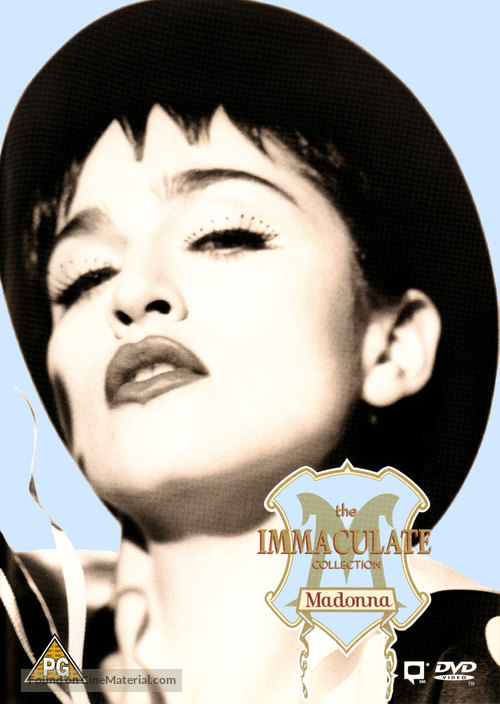 Madonna: The Immaculate Collection - British DVD movie cover