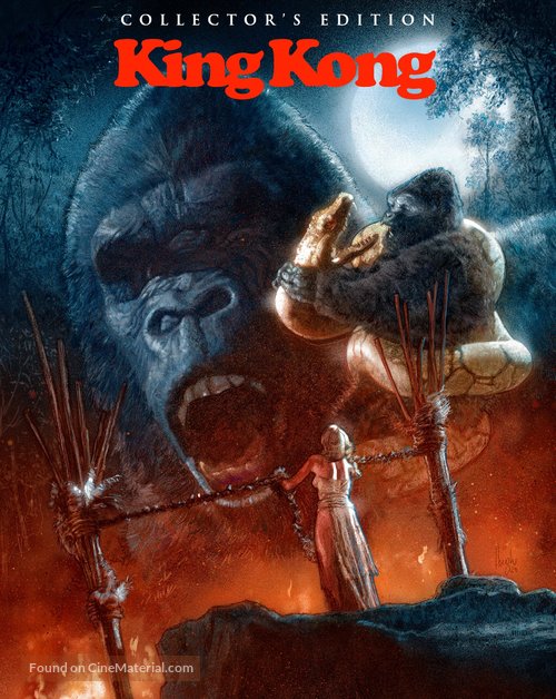 King Kong - Blu-Ray movie cover