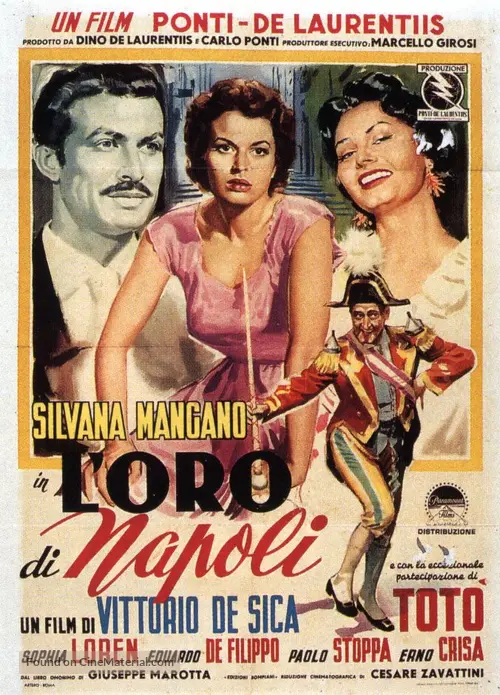 L'oro di Napoli (1954) Italian movie poster L'oro di Napoli (1954) Italian movie poster