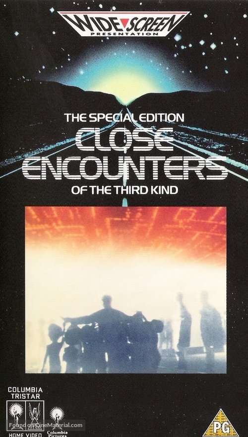 Close Encounters of the Third Kind - British VHS movie cover