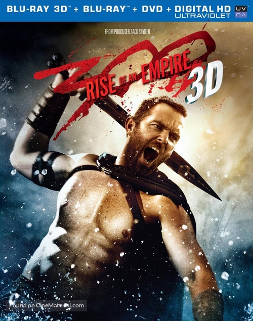 300: Rise of an Empire - Blu-Ray movie cover