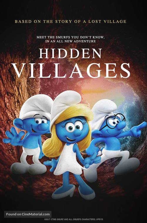 Smurfs: The Lost Village - Movie Poster