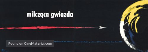 Der schweigende Stern - Polish Movie Poster