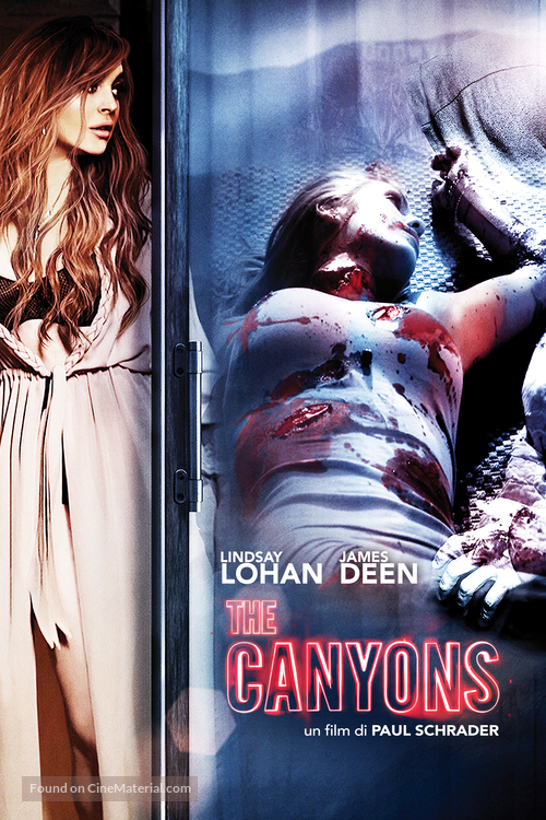 The Canyons - Italian Movie Cover