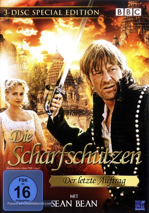 Sharpe&#039;s Peril - German DVD movie cover