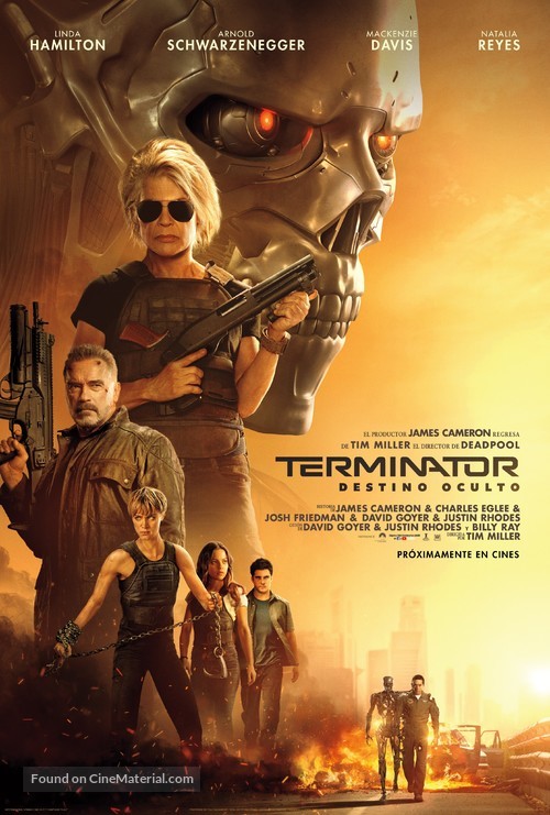 Terminator: Dark Fate - Argentinian Movie Poster