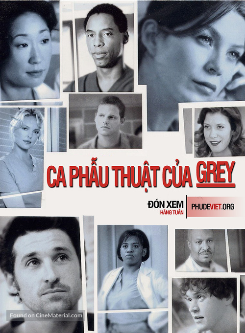 &quot;Grey&#039;s Anatomy&quot; - Vietnamese Movie Poster