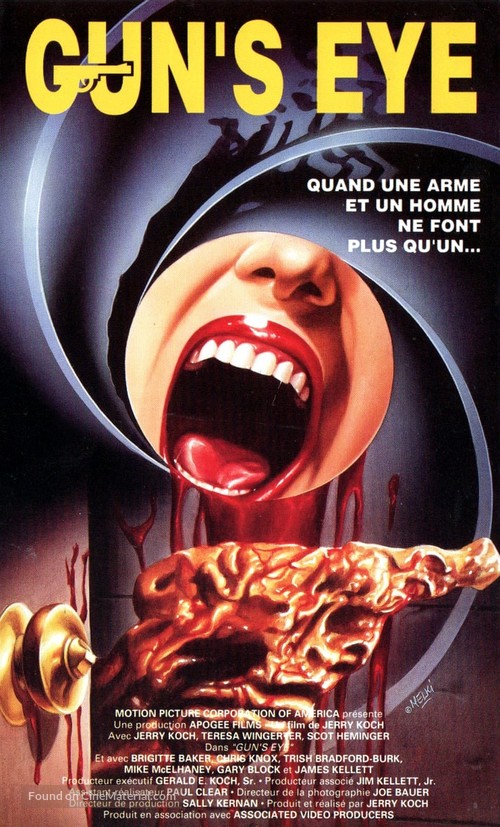 Gun&#039;s Eye - French VHS movie cover