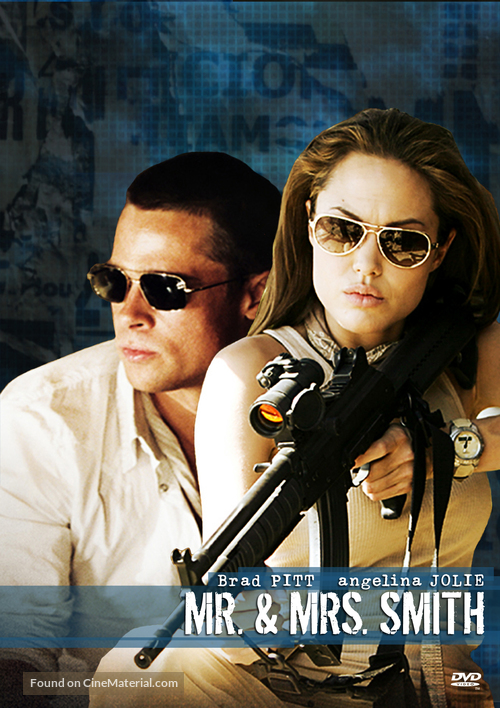 Mr. &amp; Mrs. Smith - DVD movie cover