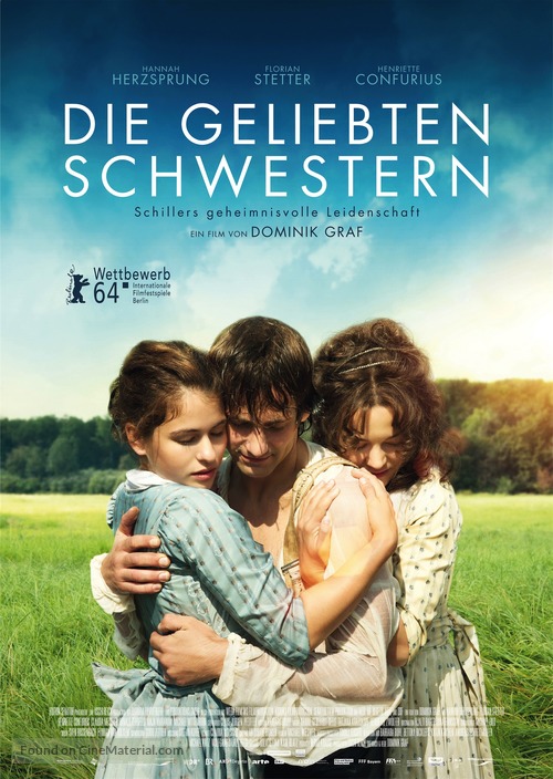 Die geliebten Schwestern - German Movie Poster