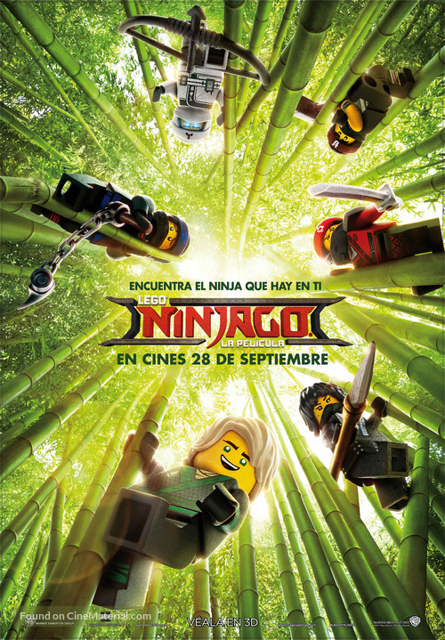 The Lego Ninjago Movie - Argentinian Movie Poster