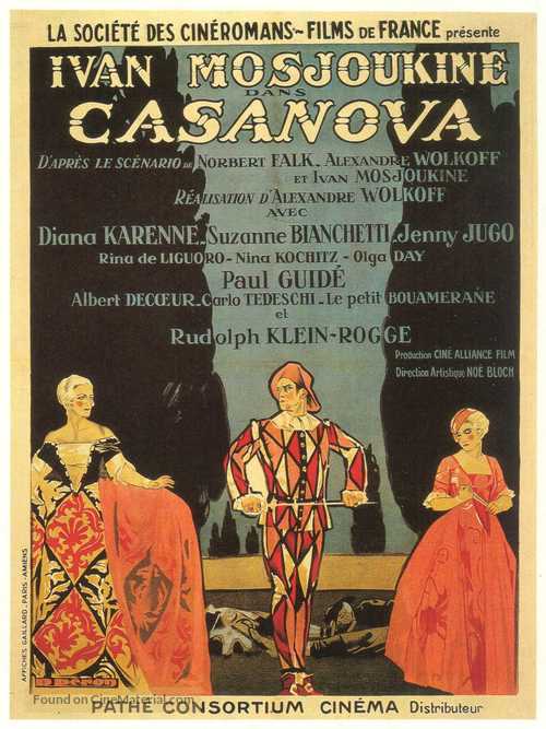 Casanova - French Movie Poster