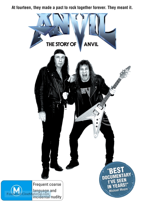 Anvil! The Story of Anvil - Australian Movie Cover
