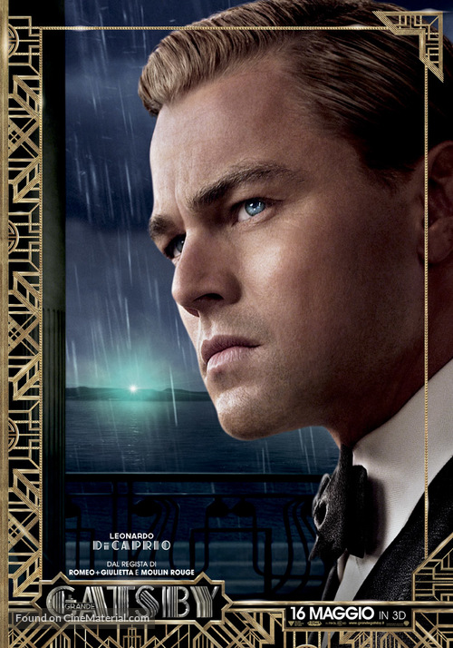 The Great Gatsby - Italian Movie Poster