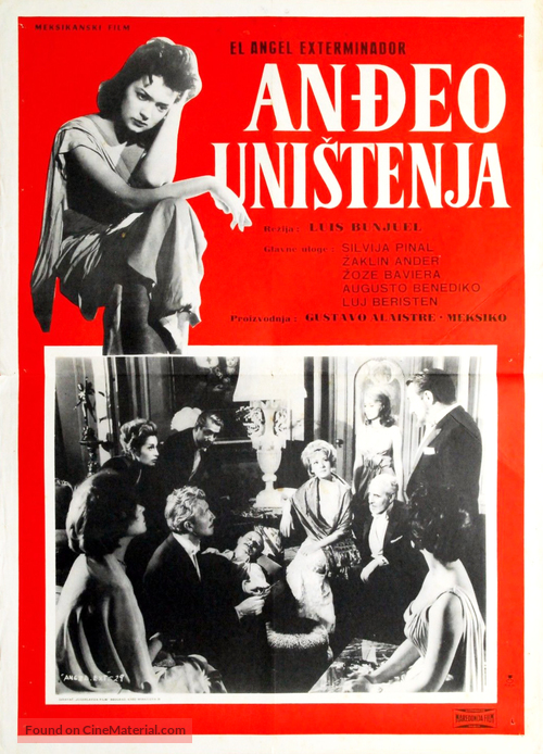 &Aacute;ngel exterminador, El - Yugoslav Movie Poster