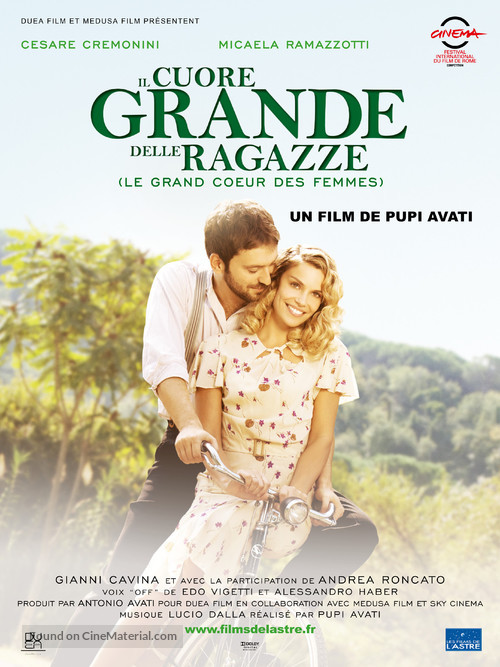 Il cuore grande delle ragazze - French Movie Poster