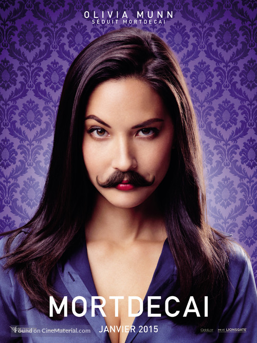 Mortdecai - French Movie Poster