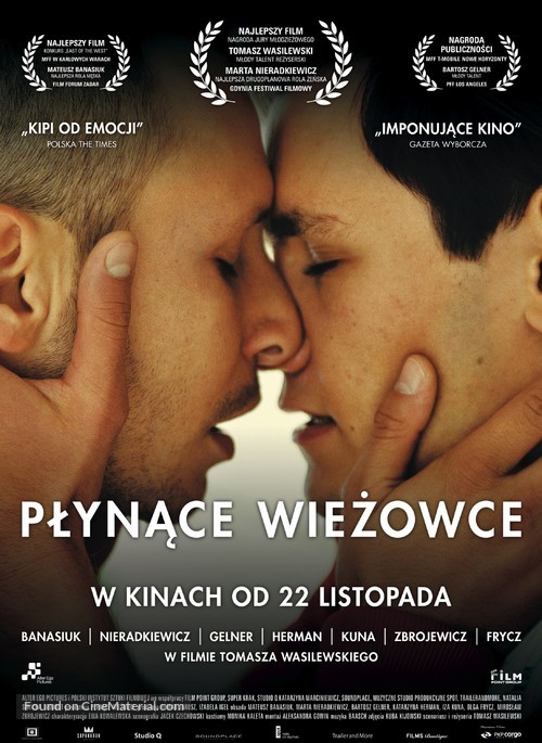 Plynace wiezowce - Polish Movie Poster