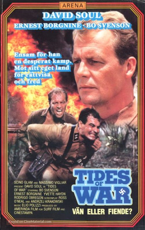 Tides of War - Swedish VHS movie cover