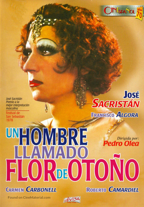 Hombre llamado Flor de Oto&ntilde;o, Un - Spanish DVD movie cover