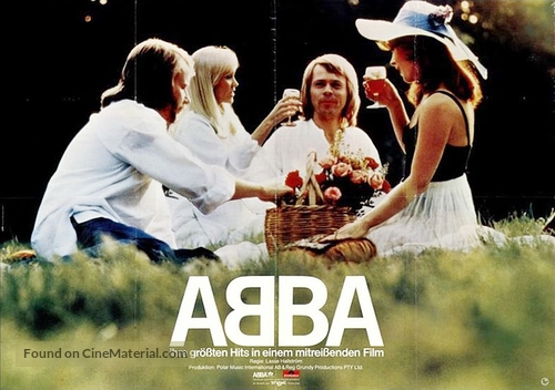 ABBA: The Movie - German Movie Poster