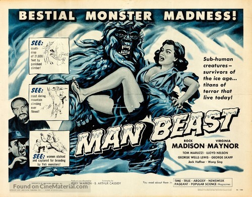 Man Beast - Movie Poster