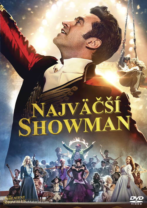 The Greatest Showman - Slovak DVD movie cover