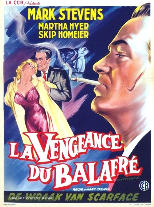 Cry Vengeance - Belgian Movie Poster