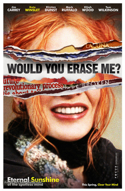 Eternal Sunshine of the Spotless Mind - Movie Poster