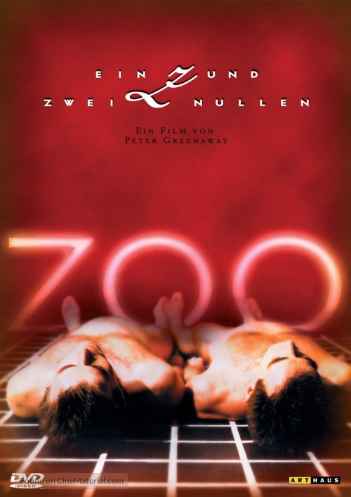 A Zed &amp; Two Noughts - German DVD movie cover