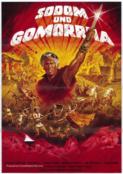 Sodom and Gomorrah - German Movie Poster