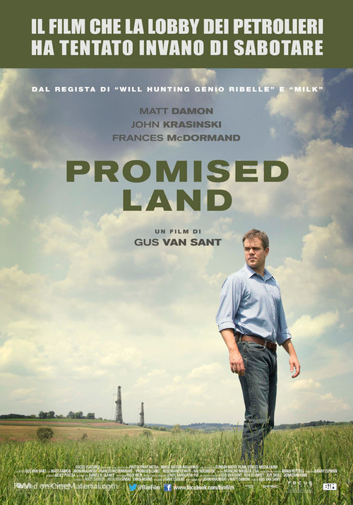 Promised Land - Italian Movie Poster