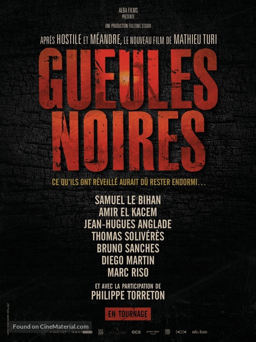 Gueules Noires - French Movie Poster