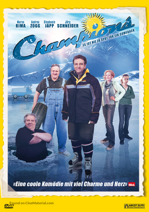 Champions - Swiss DVD movie cover