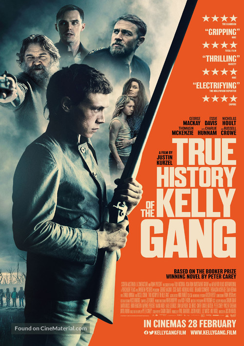 True History of the Kelly Gang - British Movie Poster