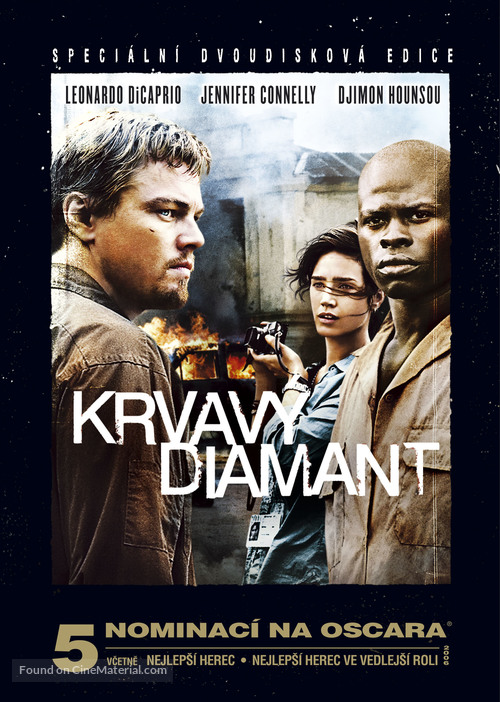 Blood Diamond - Czech DVD movie cover