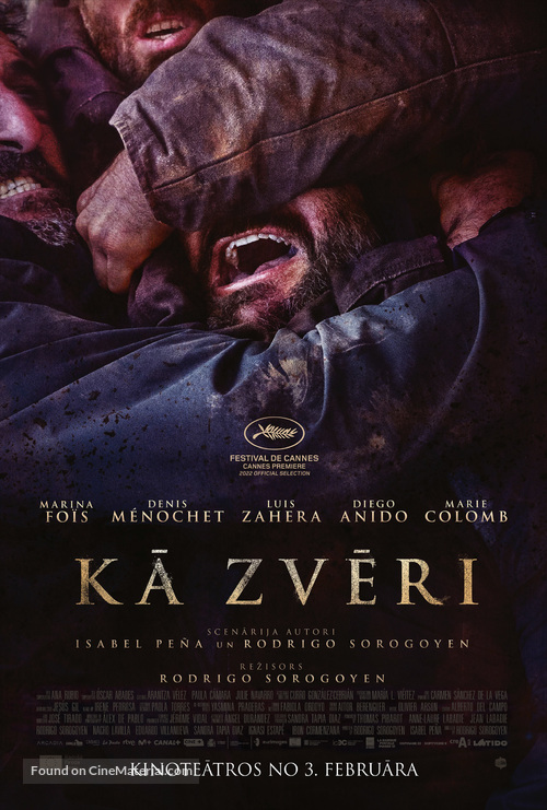 As bestas - Latvian Movie Poster