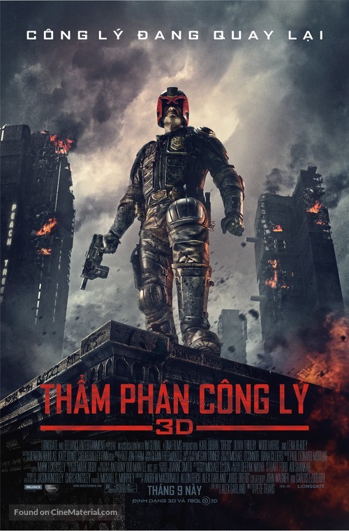 Dredd - Vietnamese Movie Poster