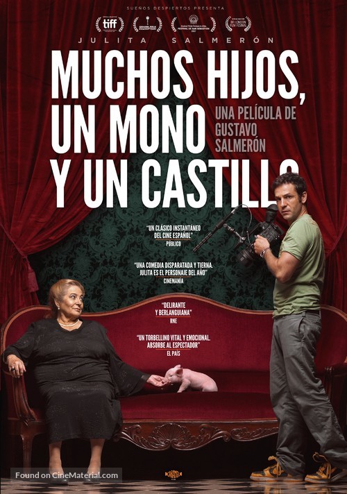 Muchos hijos, un mono y un castillo - Spanish Movie Poster