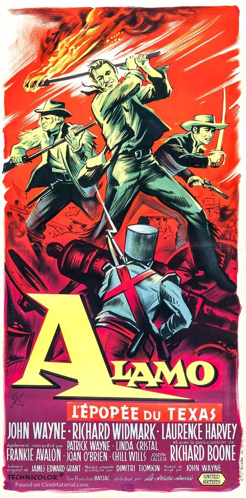 The Alamo - French Movie Poster