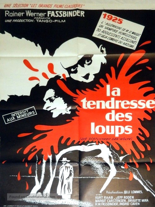 Die Z&auml;rtlichkeit der W&ouml;lfe - French Movie Poster