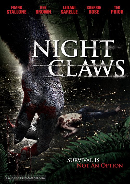 Night Claws - DVD movie cover