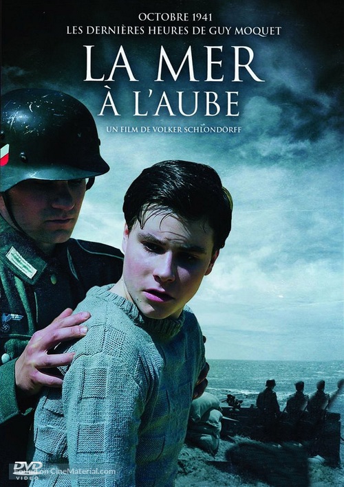 La mer &agrave; l&#039;aube - French DVD movie cover
