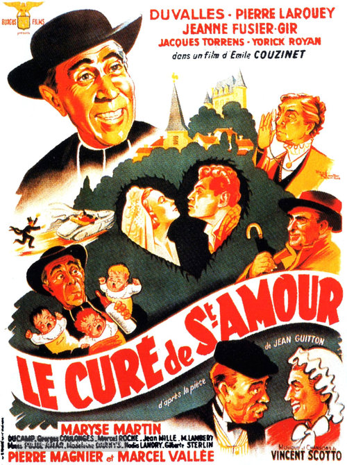 Le cur&eacute; de Saint-Amour - French Movie Poster