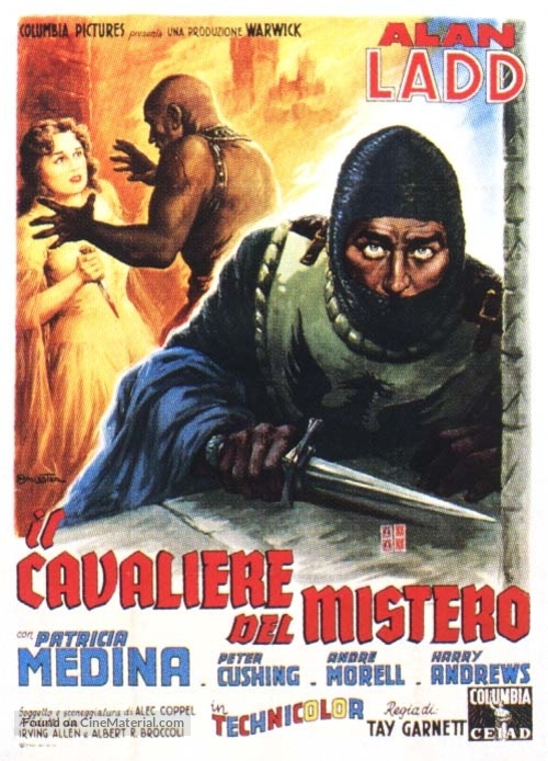 The Black Knight - Italian Movie Poster