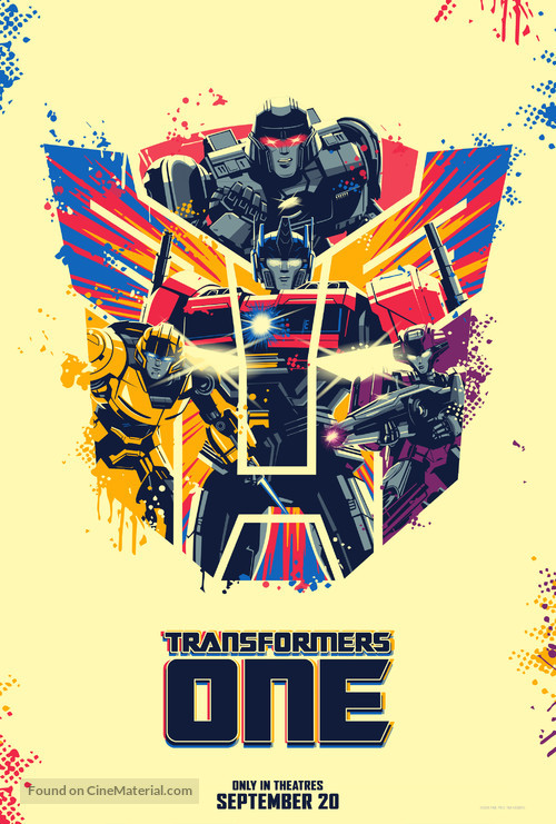 Transformers One - Movie Poster