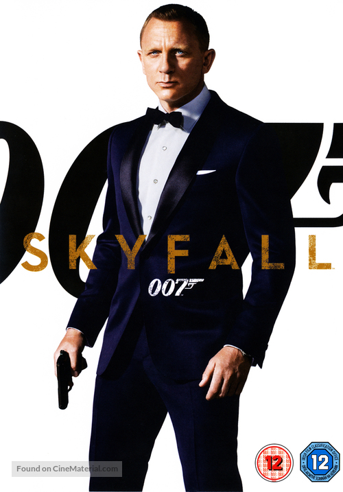 Skyfall (2012) British movie cover