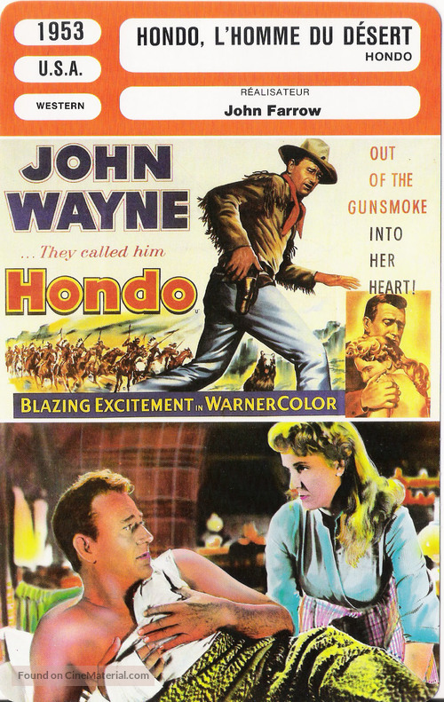 Hondo - French poster